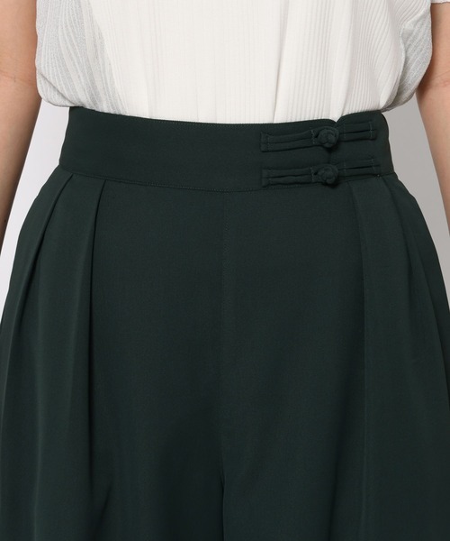 HARE（ハレ）の「チャイナボタンワイドパンツ(HARE)（その他パンツ・レディース・グリーン/ブラック・FREE）」の16枚目の写真