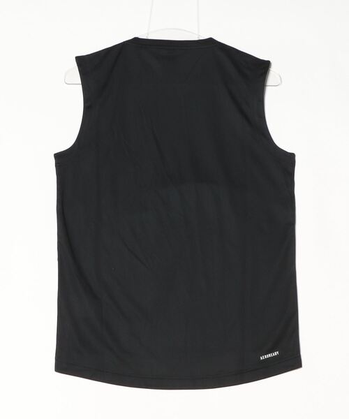 adidas（アディダス）の「アディダス adidas AEROREADY デザインド トゥ ムーブ スポーツ スリーストライプス（タンクトップ・メンズ・ブラック/ホワイト・LL/3L/S/M/L）」の3枚目の写真