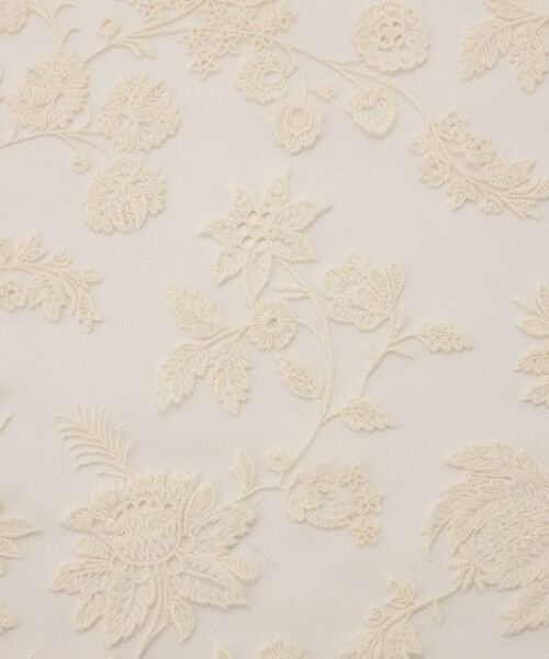 GRACE CONTINENTAL（グレースコンチネンタル）の「レースバブーシュカ（ストール/ショール・レディース・キナリ/ブラック・FREE）」の3枚目の写真