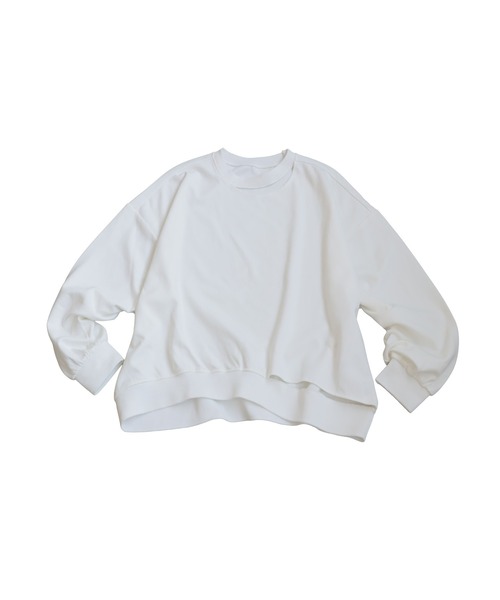 antiqua(アンティカ)の「ポンチデザイントップス(その他トップス・レディース・ホワイト/ブラック・ONESIZE)」の3枚目の写真