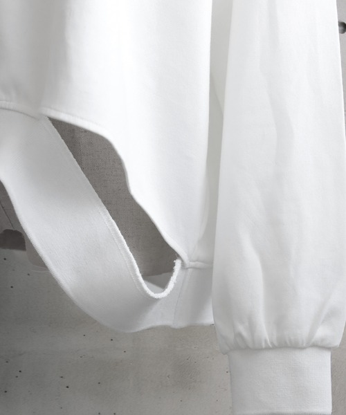 antiqua(アンティカ)の「ポンチデザイントップス(その他トップス・レディース・ホワイト/ブラック・ONESIZE)」の7枚目の写真