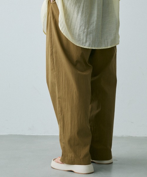 Crisp（クリスプ）の「２タックイージーパンツ（その他パンツ・レディース・ブラック/ブラウン/イエロー・FREE）」の22枚目の写真