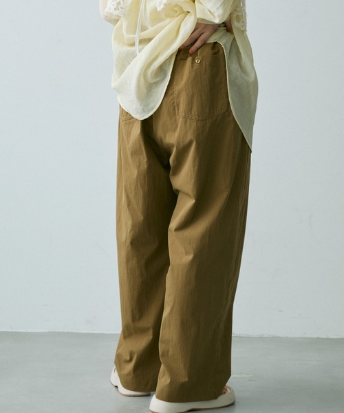 Crisp（クリスプ）の「２タックイージーパンツ（その他パンツ・レディース・ブラック/ブラウン/イエロー・FREE）」の21枚目の写真