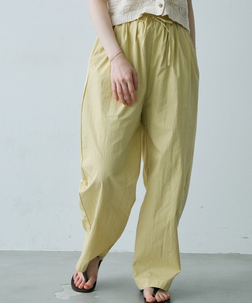 Crisp（クリスプ）の「２タックイージーパンツ（その他パンツ・レディース・ブラック/ブラウン/イエロー・FREE）」の16枚目の写真