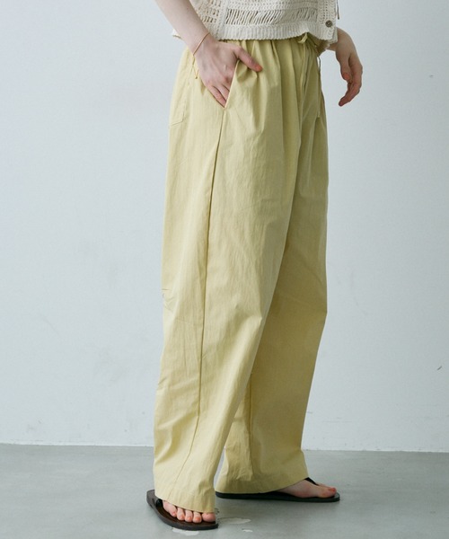 Crisp（クリスプ）の「２タックイージーパンツ（その他パンツ・レディース・ブラック/ブラウン/イエロー・FREE）」の15枚目の写真