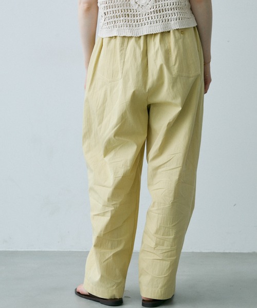 Crisp（クリスプ）の「２タックイージーパンツ（その他パンツ・レディース・ブラック/ブラウン/イエロー・FREE）」の14枚目の写真