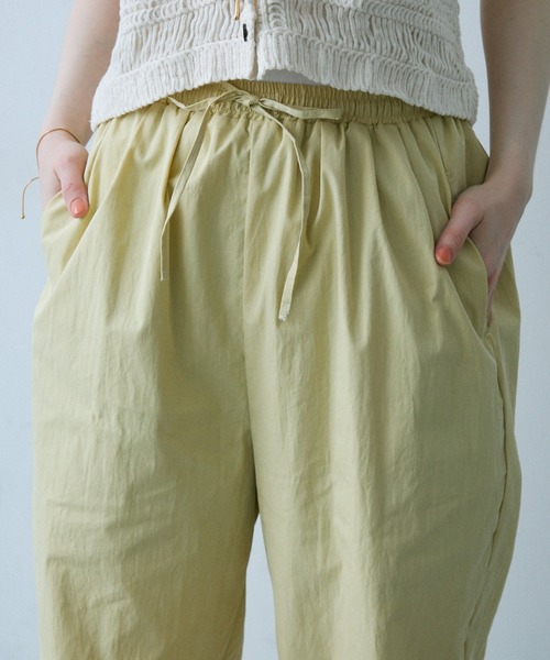 Crisp（クリスプ）の「２タックイージーパンツ（その他パンツ・レディース・ブラック/ブラウン/イエロー・FREE）」の13枚目の写真