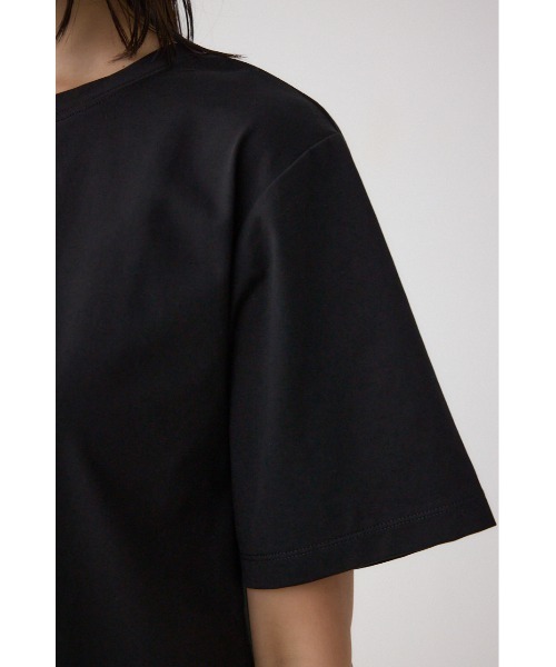 AZUL by moussy(アズールバイマウジー)の「フハクドッキングドロストトップス(Tシャツ/カットソー・レディース・オフホワイト/ブラック/ライトブルー・FREE)」の17枚目の写真