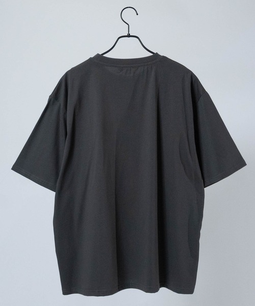 Naive magic（ナイーブマジック）の「【a】〔NAIVE MAGIC〕汗ジミ防止天竺 リラックスフィット Tシャツ（Tシャツ/カットソー・メンズ・ホワイト/ピンク/グレー/チャコールグレー・MEDIUM/LARGE）」の6枚目の写真