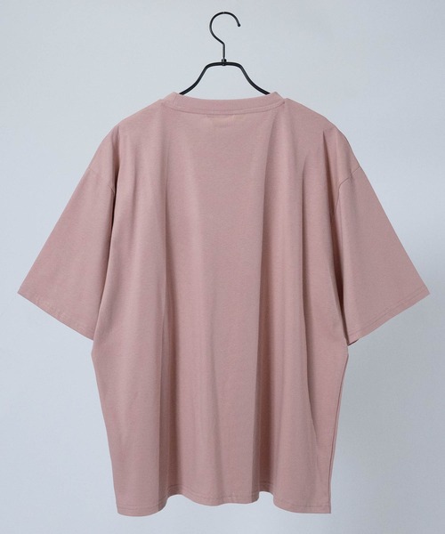 Naive magic（ナイーブマジック）の「【a】〔NAIVE MAGIC〕汗ジミ防止天竺 リラックスフィット Tシャツ（Tシャツ/カットソー・メンズ・ホワイト/ピンク/グレー/チャコールグレー・MEDIUM/LARGE）」の8枚目の写真