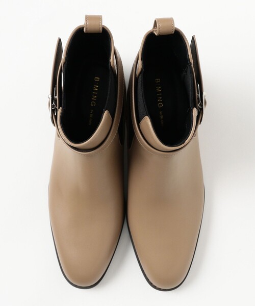 B:MING by BEAMS（ビーミングバイビームス）の「ベルト サイドゴア ブーツ（22.5～24.5cm）（ブーツ・レディース・ブラウン系その他4/ブラック・24.5cm/23.5cm/22.5cm）」の7枚目の写真