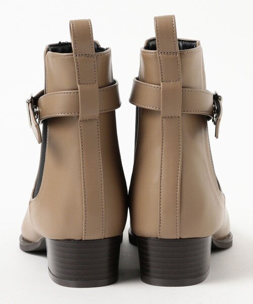 B:MING by BEAMS（ビーミングバイビームス）の「ベルト サイドゴア ブーツ（22.5～24.5cm）（ブーツ・レディース・ブラウン系その他4/ブラック・24.5cm/23.5cm/22.5cm）」の8枚目の写真