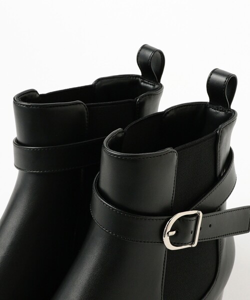 B:MING by BEAMS（ビーミングバイビームス）の「ベルト サイドゴア ブーツ（22.5～24.5cm）（ブーツ・レディース・ブラウン系その他4/ブラック・24.5cm/23.5cm/22.5cm）」の12枚目の写真