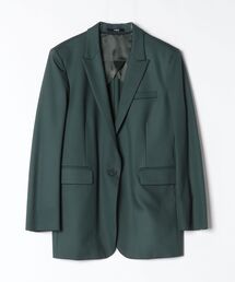 COMME CA | 【セットアップ対応】ポリエステルストレッチカレンダー ジャケット(スーツジャケット)