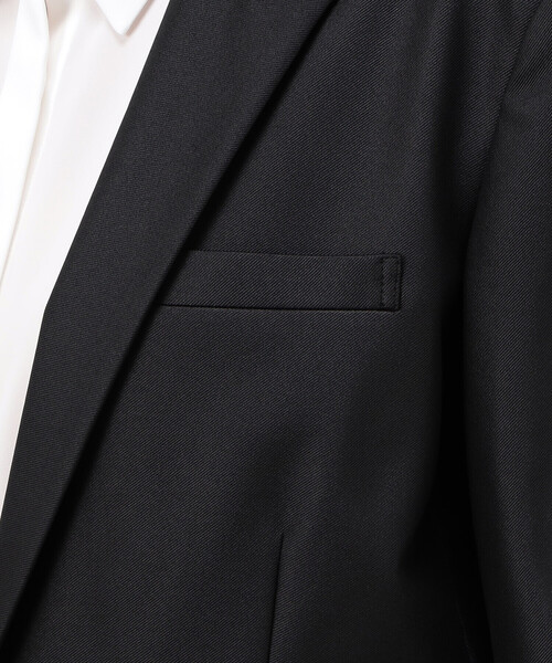 COMME CA(コムサ)の「【セットアップ対応】ポリエステルストレッチカレンダー ジャケット(スーツジャケット・レディース・ボルドー/ネイビー/グリーン・9号)」の10枚目の写真