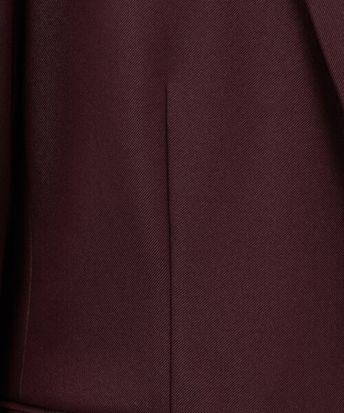 COMME CA(コムサ)の「【セットアップ対応】ポリエステルストレッチカレンダー ジャケット(スーツジャケット・レディース・ボルドー/ネイビー/グリーン・9号)」の20枚目の写真