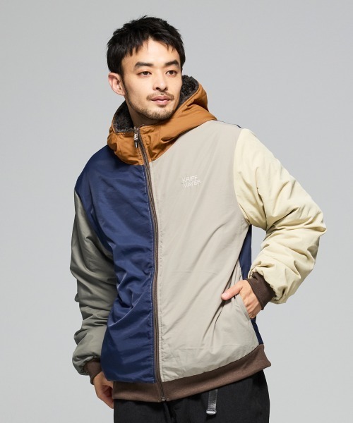 KRIFF MAYER(クリフメイヤー)の「【リバーシブル】ひっくりJK(その他アウター・メンズ・ブラック/グレイッシュベージュ/カーキ/カラフル/その他5/その他6・MEDIUM/LARGE/X-LARGE)」の5枚目の写真