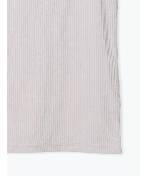 Lugnoncure（ルノンキュール）の「【抗菌防臭】リブクルーネックタンクトップ（タンクトップ・レディース・オフホワイト/ブラック/ベージュ・F）」の17枚目の写真