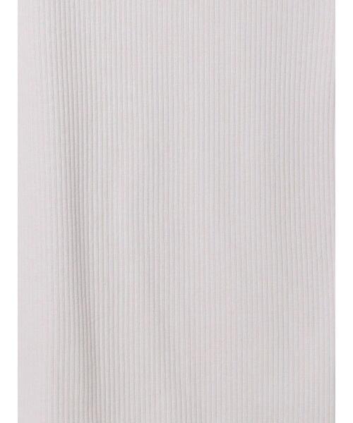 Lugnoncure（ルノンキュール）の「【抗菌防臭】リブクルーネックタンクトップ（タンクトップ・レディース・オフホワイト/ブラック/ベージュ・F）」の19枚目の写真