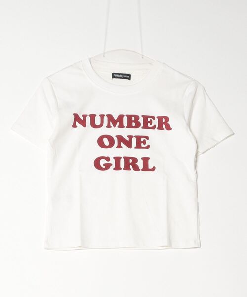 FUNdaysion(ファンデイション)の「ロゴショート丈半袖Tシャツ(Tシャツ/カットソー・レディース・レッド/ホワイト/イエロー・M)」の18枚目の写真