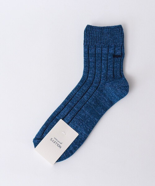 NOLLEY’S（ノーリーズ）の「【OCTAVE OCTAVE/オクターブ オクターブ】別注クジラクォーターリブソックス（ソックス/靴下・メンズ・ネイビー/オフホワイト/ブラック系その他/ブルー系その他・FREE）」の16枚目の写真