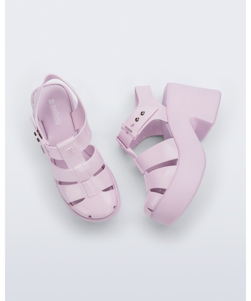 melissa（メリッサ）の「MELISSA LULU AD（サンダル・レディース・ライトピンク/ブラック/ベージュ・38/39/37/35/36）」の3枚目の写真