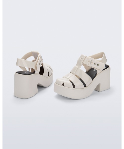 melissa（メリッサ）の「MELISSA LULU AD（サンダル・レディース・ライトピンク/ブラック/ベージュ・38/39/37/35/36）」の5枚目の写真