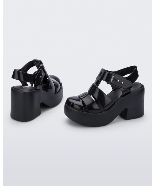 melissa（メリッサ）の「MELISSA LULU AD（サンダル・レディース・ライトピンク/ブラック/ベージュ・38/39/37/35/36）」の7枚目の写真