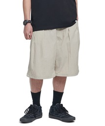NOMANUAL（NOMANUAL）の「「NOMANUAL /ノーマニュアル」 SHADE BELTED SHORTS（カーゴパンツ）」