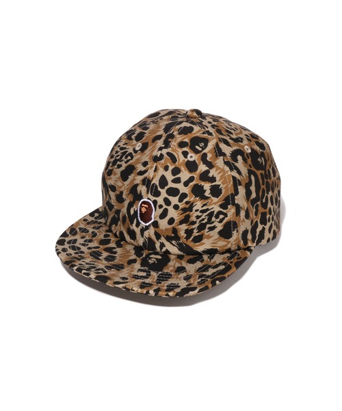 【最終値下げ】エイプキャップ WILD LEOPARD PATTERN ONE POINT CAP（キャップ）｜A BATHING APE（ア