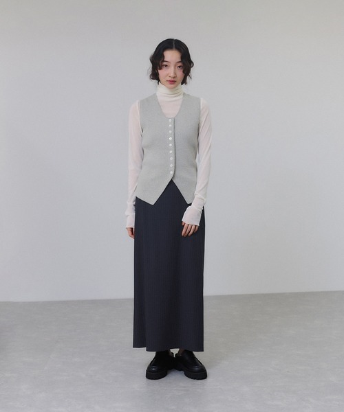 ADAM ET ROPE'（アダムエロペ）の「【サステナブル】ラウンドローファークロッグ（ローファー・レディース・ブラック/ダークブラウン・36/37/38）」の11枚目の写真