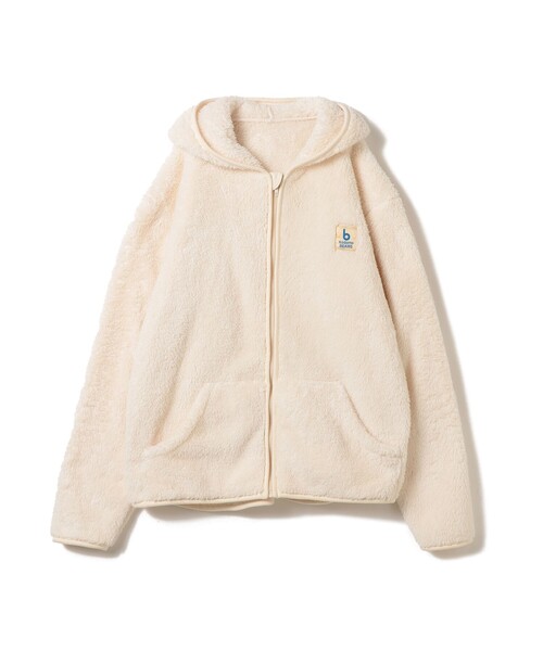 こども ビームス（コドモビームス）の「ジップ ボア フーディ 2025 FW（120〜160cm）（その他アウター・キッズ・ホワイト系その他5/ブラウン系その他4・120/130/140/150/160）」の9枚目の写真