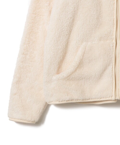 こども ビームス（コドモビームス）の「ジップ ボア フーディ 2025 FW（120〜160cm）（その他アウター・キッズ・ホワイト系その他5/ブラウン系その他4・120/130/140/150/160）」の11枚目の写真