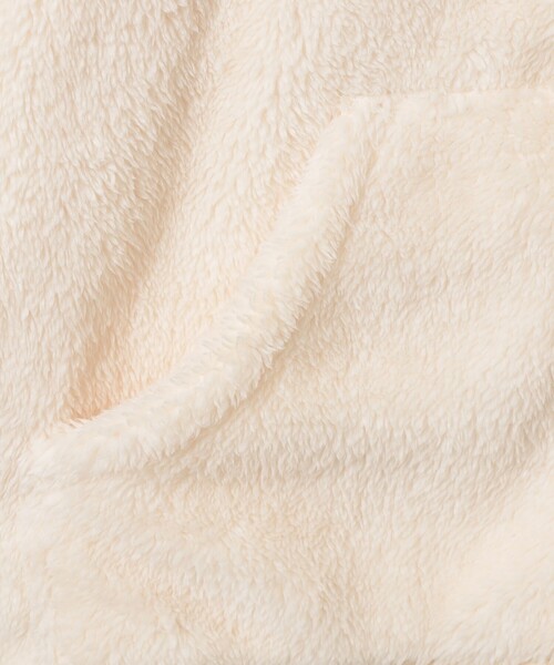 こども ビームス（コドモビームス）の「ジップ ボア フーディ 2025 FW（120〜160cm）（その他アウター・キッズ・ホワイト系その他5/ブラウン系その他4・120/130/140/150/160）」の12枚目の写真