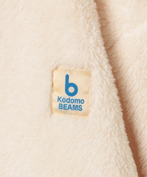 こども ビームス（コドモビームス）の「ジップ ボア フーディ 2025 FW（120〜160cm）（その他アウター・キッズ・ホワイト系その他5/ブラウン系その他4・120/130/140/150/160）」の13枚目の写真