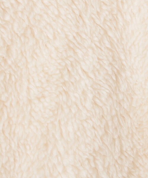 こども ビームス（コドモビームス）の「ジップ ボア フーディ 2025 FW（120〜160cm）（その他アウター・キッズ・ホワイト系その他5/ブラウン系その他4・120/130/140/150/160）」の14枚目の写真