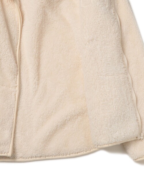 こども ビームス（コドモビームス）の「ジップ ボア フーディ 2025 FW（120〜160cm）（その他アウター・キッズ・ホワイト系その他5/ブラウン系その他4・120/130/140/150/160）」の16枚目の写真