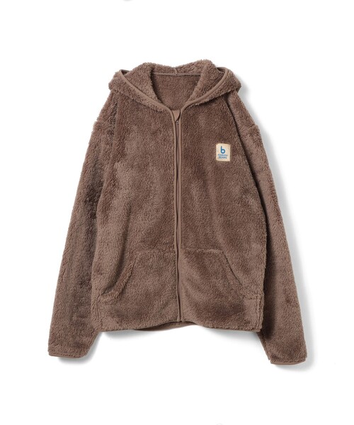 こども ビームス（コドモビームス）の「ジップ ボア フーディ 2025 FW（120〜160cm）（その他アウター・キッズ・ホワイト系その他5/ブラウン系その他4・120/130/140/150/160）」の17枚目の写真