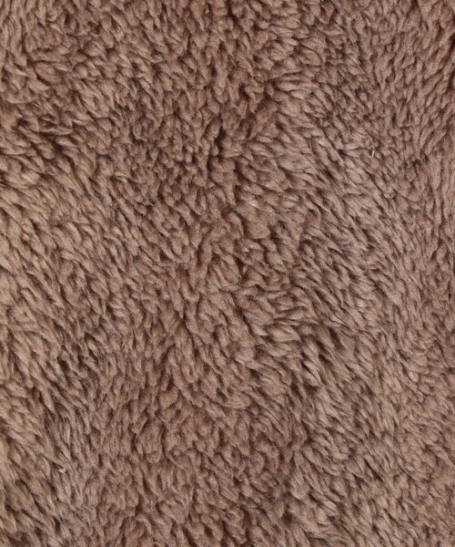 こども ビームス（コドモビームス）の「ジップ ボア フーディ 2025 FW（120〜160cm）（その他アウター・キッズ・ホワイト系その他5/ブラウン系その他4・120/130/140/150/160）」の19枚目の写真