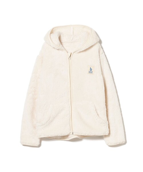 こども ビームス（コドモビームス）の「ジップ ボア フーディ 2025 FW（120〜160cm）（その他アウター・キッズ・ホワイト系その他5/ブラウン系その他4・120/130/140/150/160）」の20枚目の写真