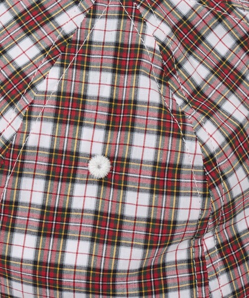 6（ロク）の「【別注】＜Share the Fantasy × 6＞CHECK  LONG BRIM CAP/キャップ（キャップ・レディース・イエロー/レッド・FREE）」の16枚目の写真