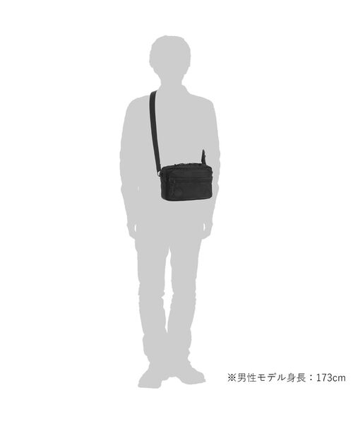 POTR(ピーオーティーアール)の「パックス ショルダーパック with スーベニアバッグ(ショルダーバッグ・メンズ・ブラック・FREE)」の8枚目の写真