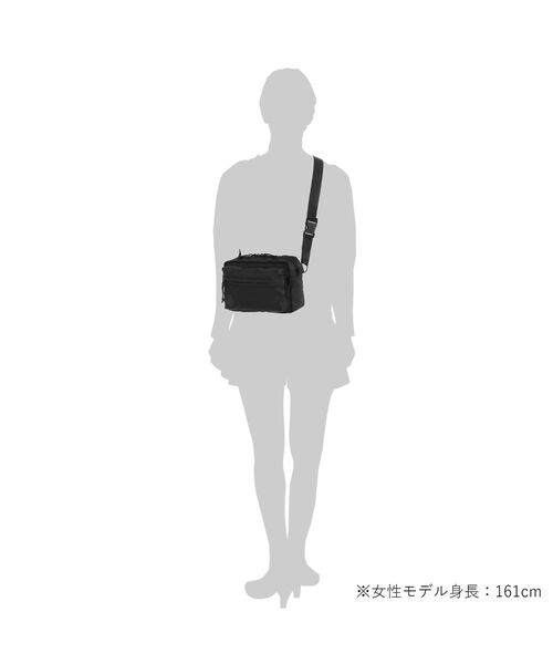 POTR(ピーオーティーアール)の「パックス ショルダーパック with スーベニアバッグ(ショルダーバッグ・メンズ・ブラック・FREE)」の9枚目の写真