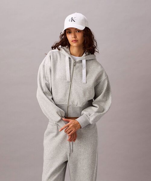 完売人気　CK カルバンクライン　ジップパーカー、ジョガーパンツセットアップSM 完売人気 CK カルバンクライン ジップパーカー、ジョガーパンツ