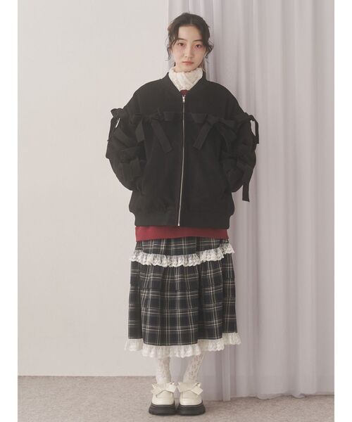 ribbon ribbon blouson（ブルゾン）｜merry jenny（メリージェニー）の