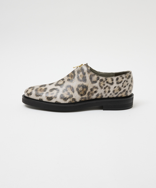 靴 alfredoBANNISTER leopard sneaker センタージップ レオパード シューズ（スリッポン）｜alfredoBANNISTER