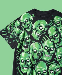 LIQUID BLUE（リキッドブルー）の「LIQUID BLUE / リキッドブルー "SKULL TEE" スカル フルグラフィック Tシャツ（Tシャツ/カットソー）」