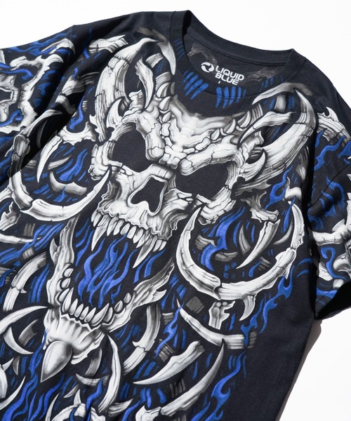 希少 LIQUID BLUE DARK FANTASY リキッドブルー Tシャツ 希少 LIQUID BLUE DARK FANTASY リキッドブルー Tシャツ