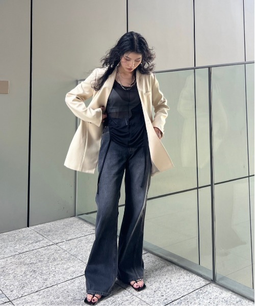 Ameri アメリ　JACKET AMERI/アメリ】MODERN MILITARY SET JACKET/ジャケット