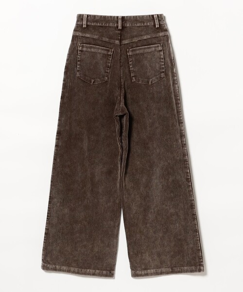 Ray BEAMS（レイビームス）の「コーデュロイ 5ポケット ワイド パンツ（その他パンツ・レディース・ダークブラウン/ライトブルー・0/1）」の13枚目の写真